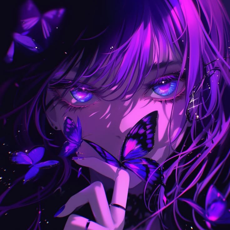 Cute Purple PFP