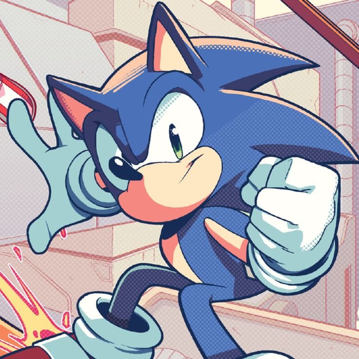 Sonic PFP Y2K