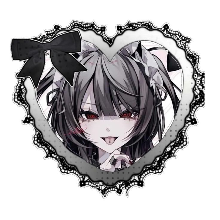 Y2K PFP Heart Frame
