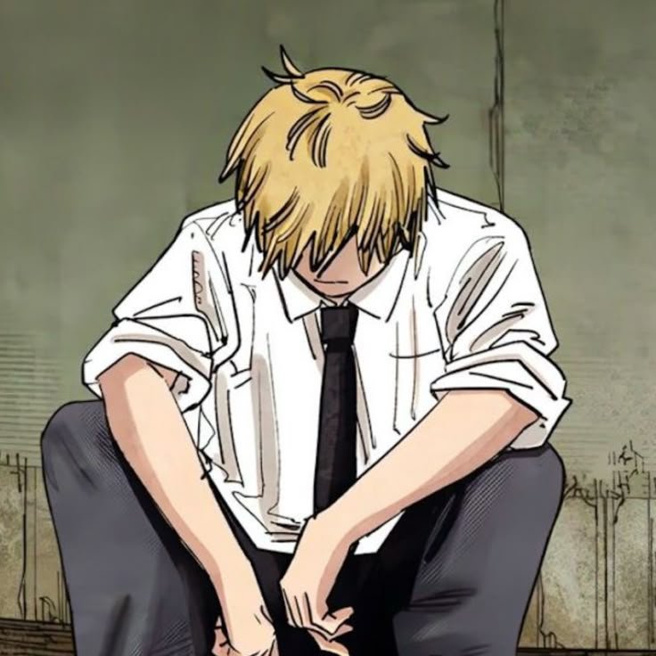 Denji PFP Sad
