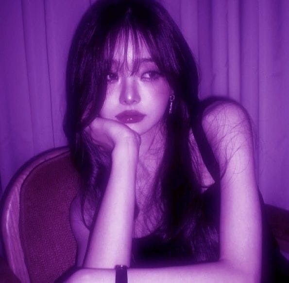 Purple PFP Girl