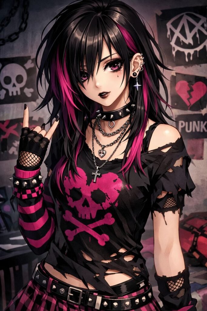 Pink Scene PFP