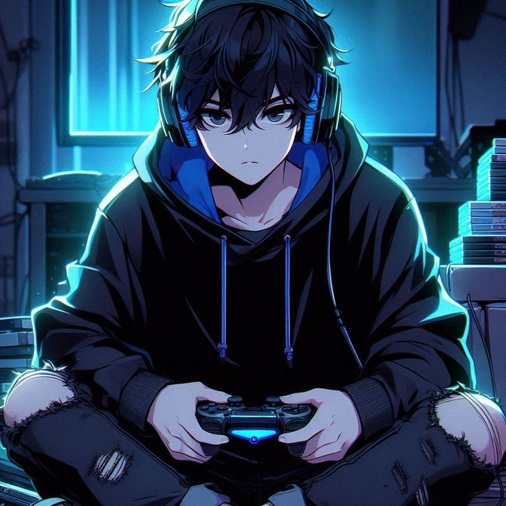 Blue PFP Boy