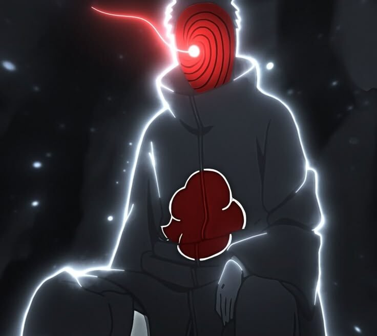 Obito Pfp Red Tone