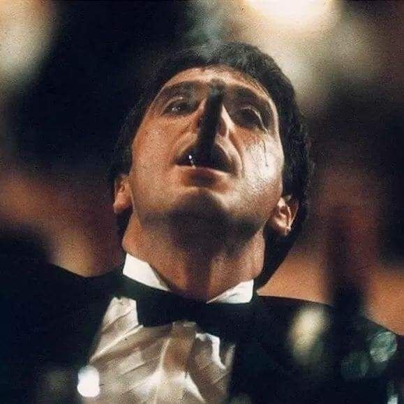 Scarface pfp smoking