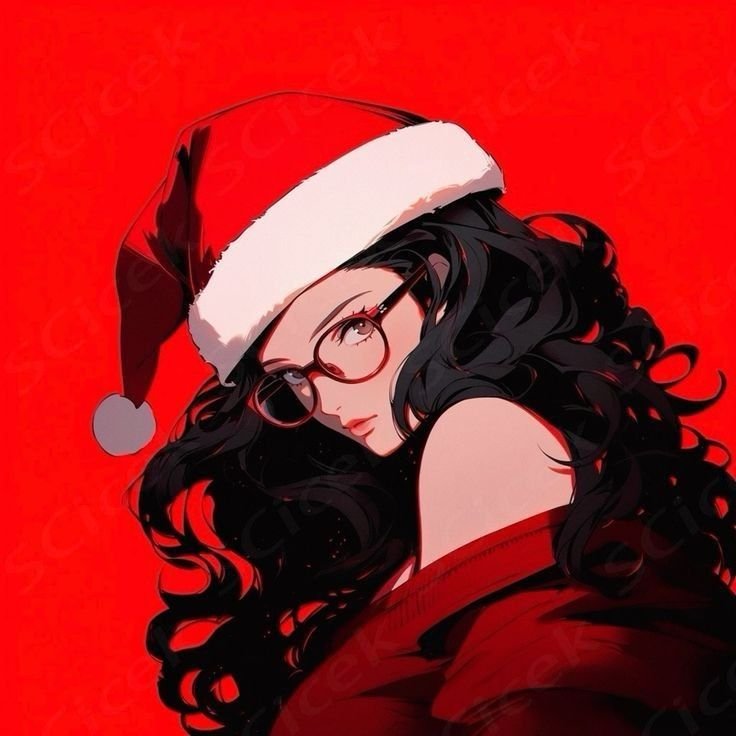 Christmas PFP Girl