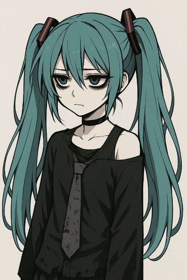 Miku PFP Dark