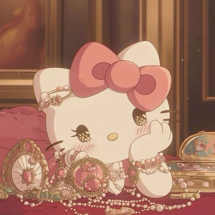 Coquette PFP Cat