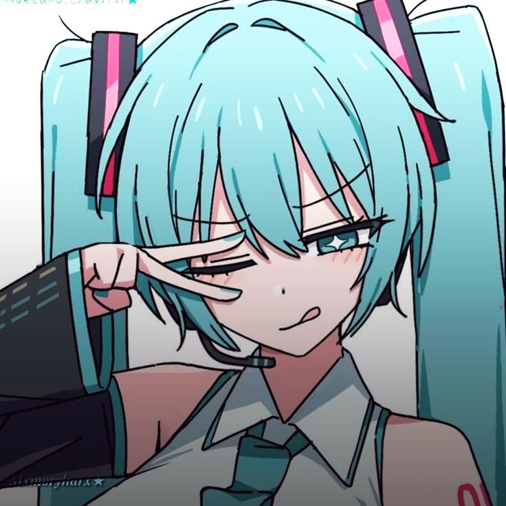 Miku PFP Anime
