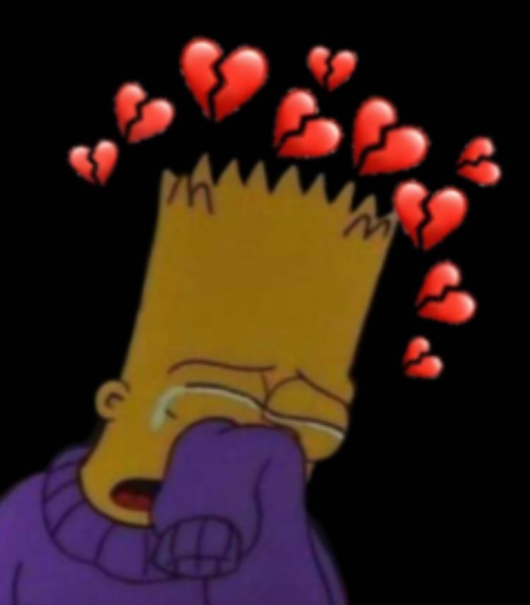 Bart Simpson Depressed PFP