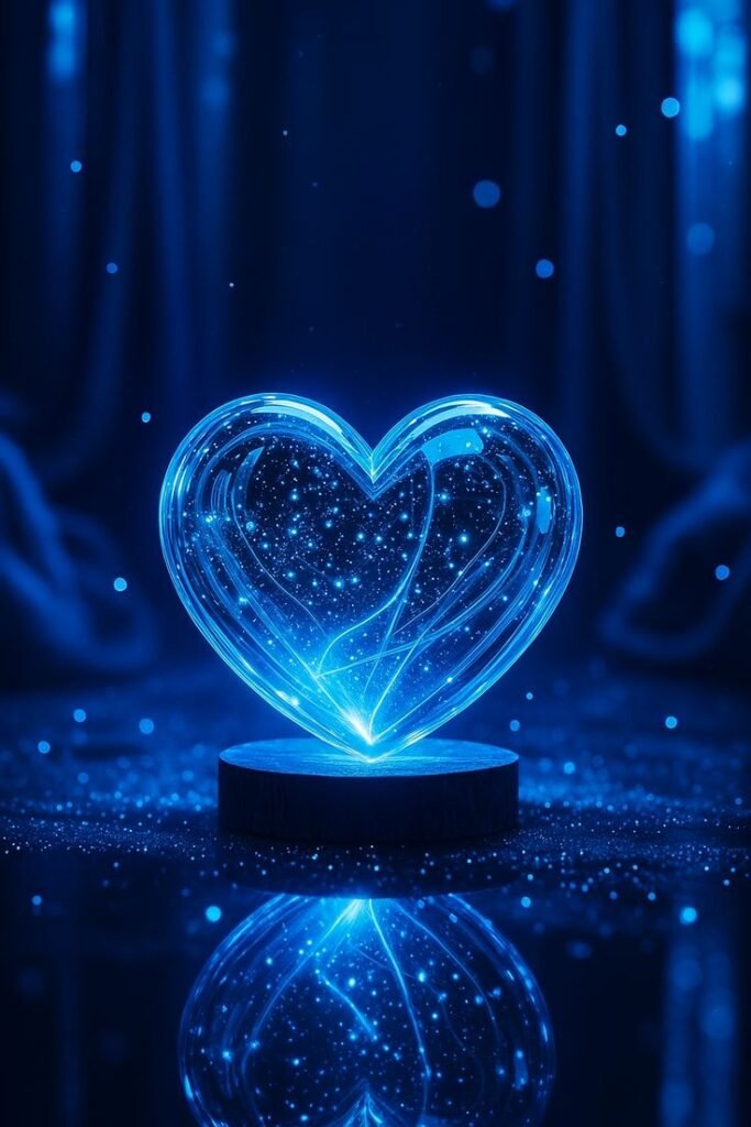 Blue Heart Aesthetic PFP