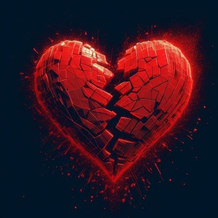 Broken Heart Aesthetic PFP