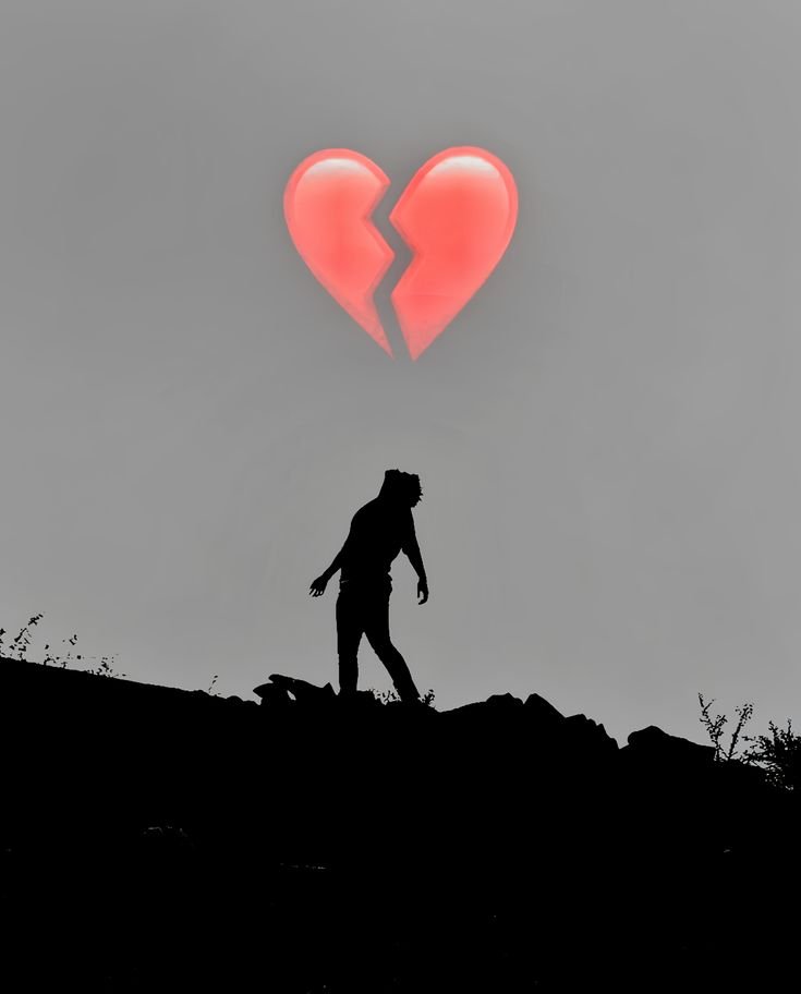 Broken Heart Aesthetic PFP