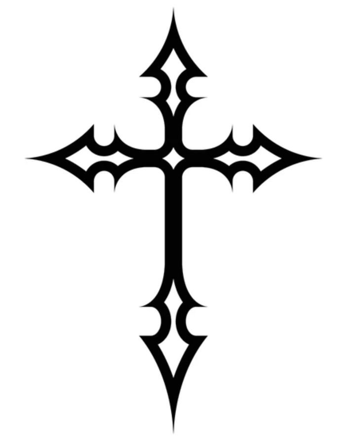 Cross PFP Dark Aesthetic