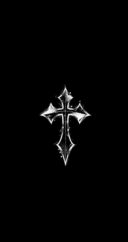 Cross PFP Dark Aesthetic
