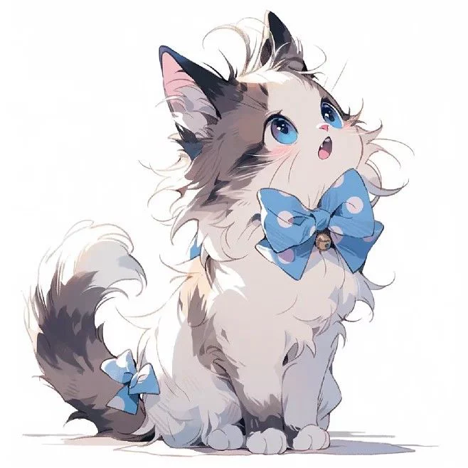 Cute Cat PFP Cartoon