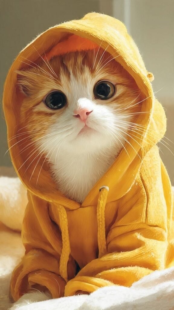 Cute Cat PFP Wallpaper