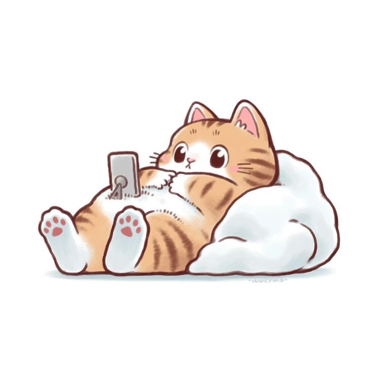Cute Cat PFP Drawing