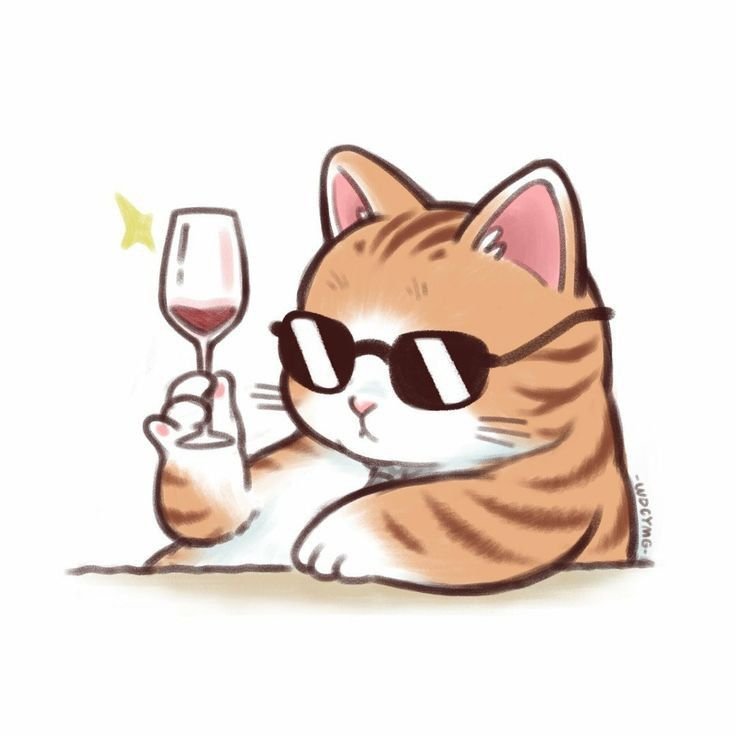 Cute Cat PFP Drawing