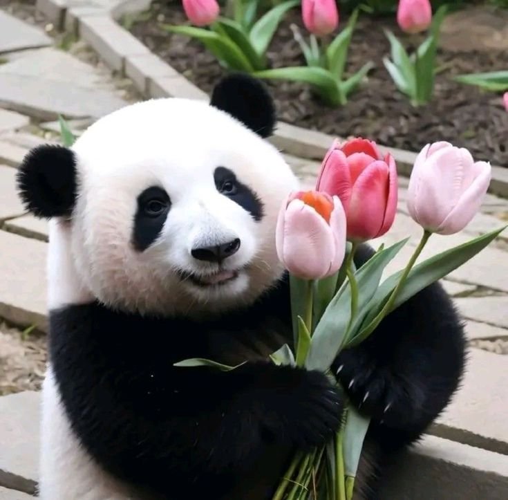 Cute Panda DP For Instagram