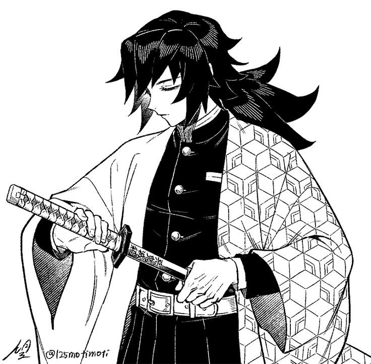 Giyu Tomioka PFP Manga