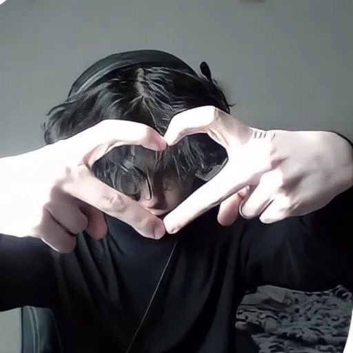 Heart Aesthetic PFP Boy