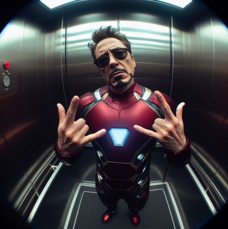 Iron Man PFP Funny