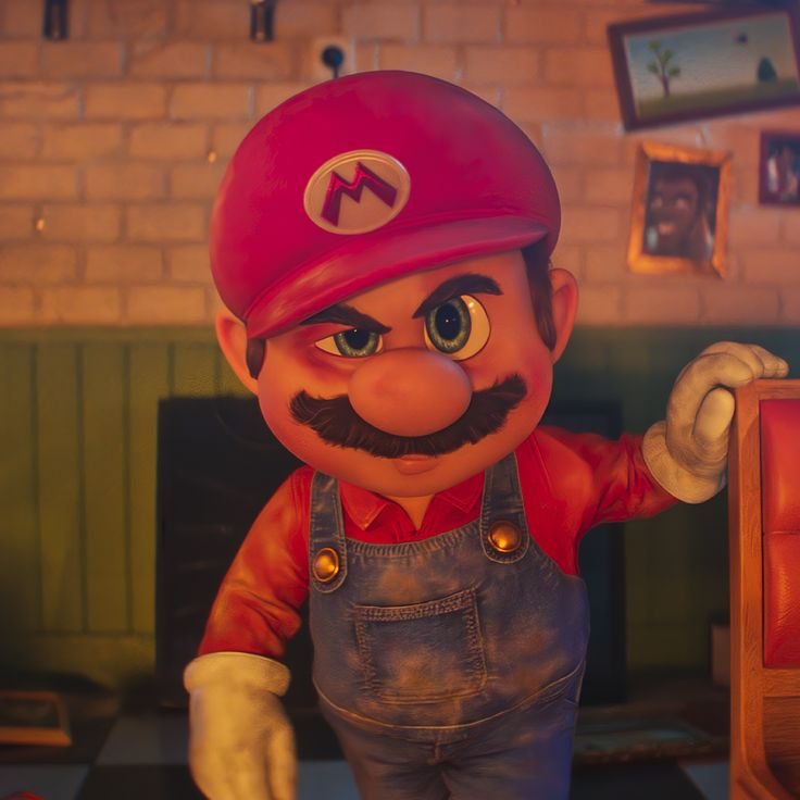 Mario PFP Aesthetic