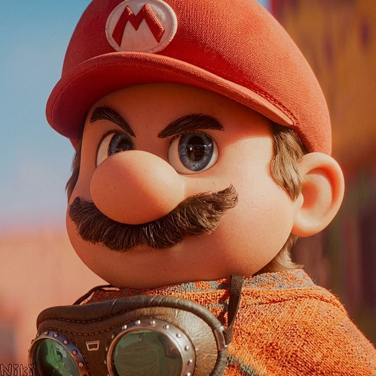 Mario PFP Aesthetic