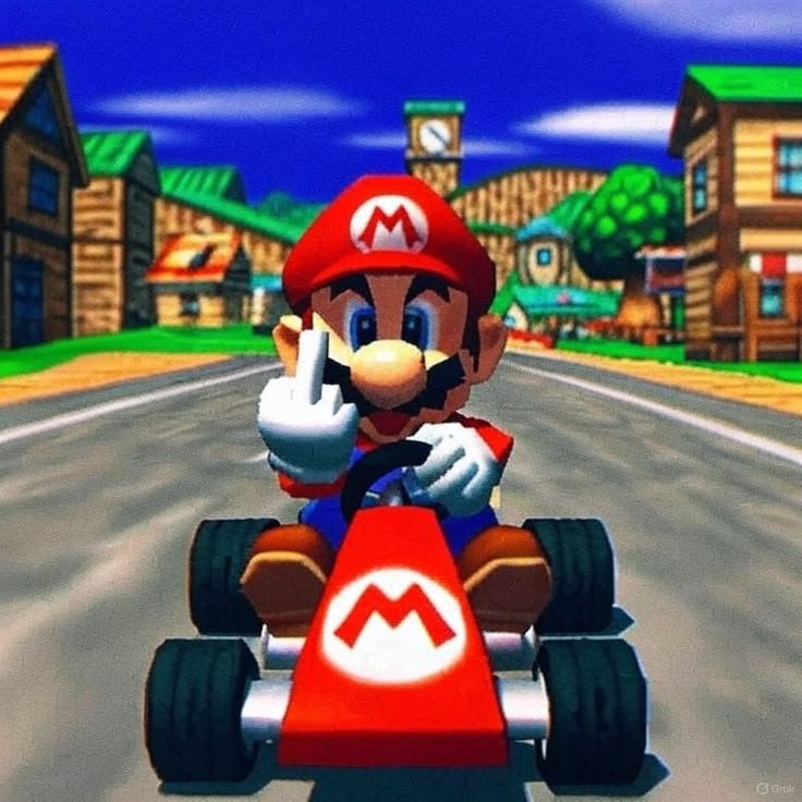 Mario PFP Meme