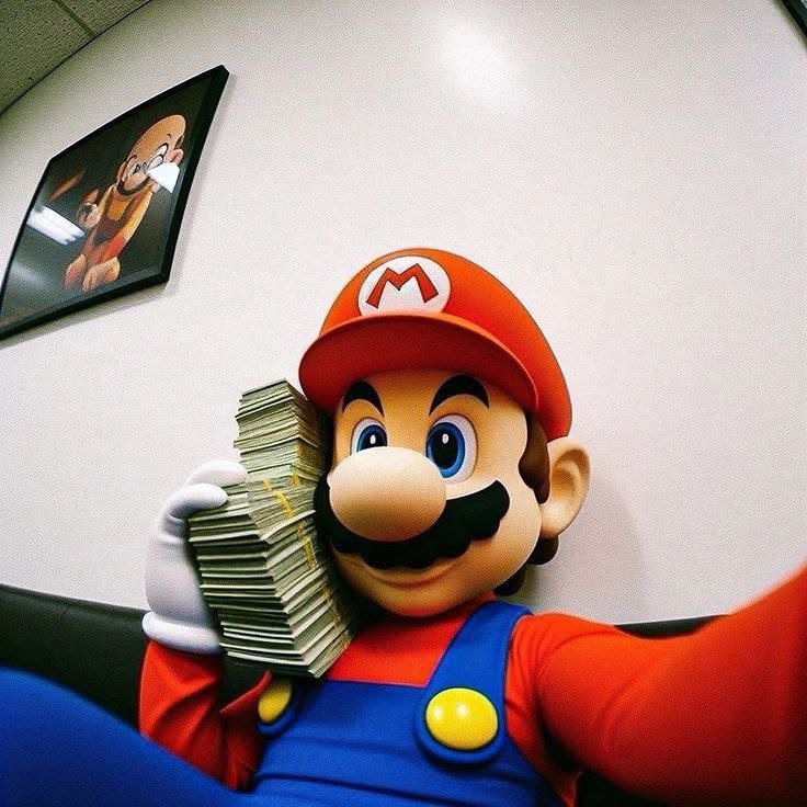 Mario PFP Meme