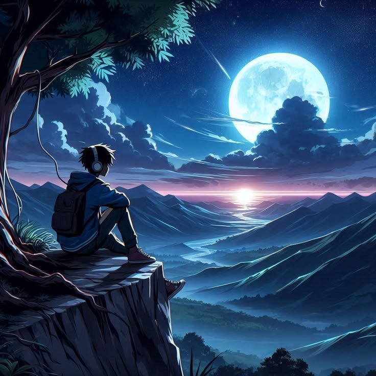 Moon PFP Anime