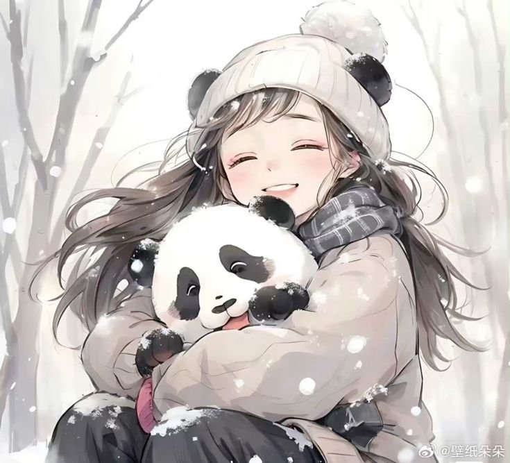 Panda PFP Girl