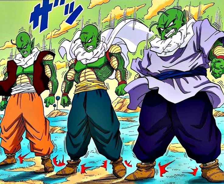 Piccolo Manga Panel Colored