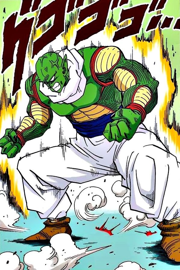 Piccolo Manga Panel Colored