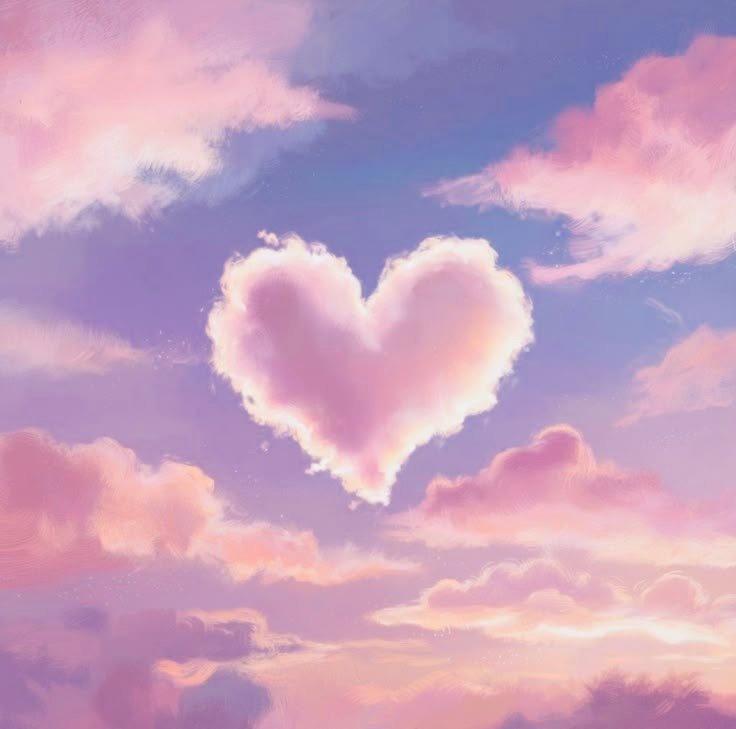 Pink Heart Aesthetic PFP Cozy Vibes