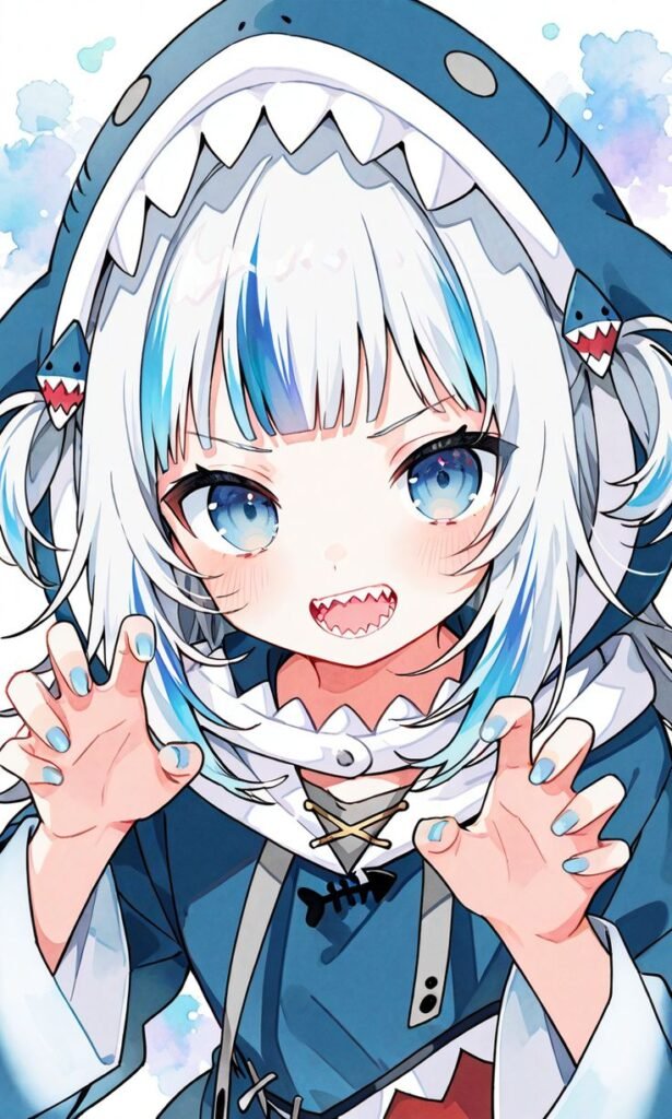 Shark PFP Girl