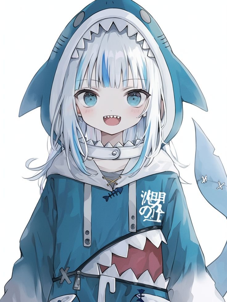 Shark PFP Girl