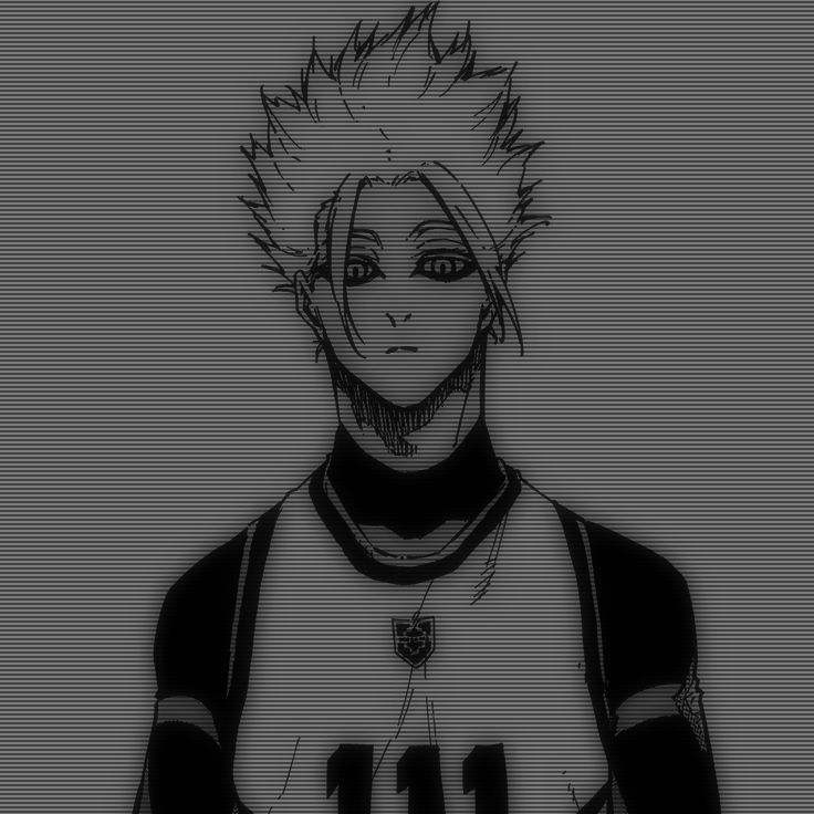 Shidou Black And White PFP