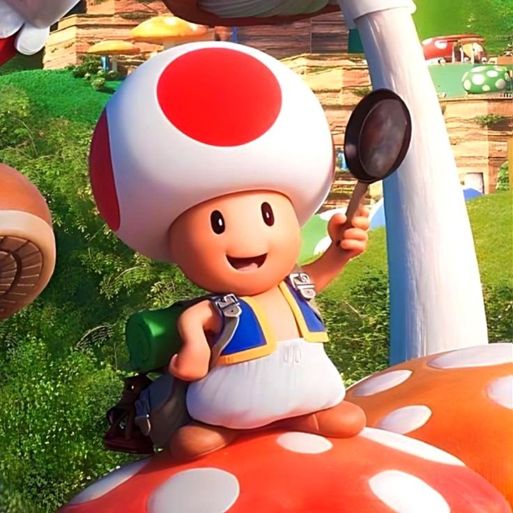 Toad Mario PFP