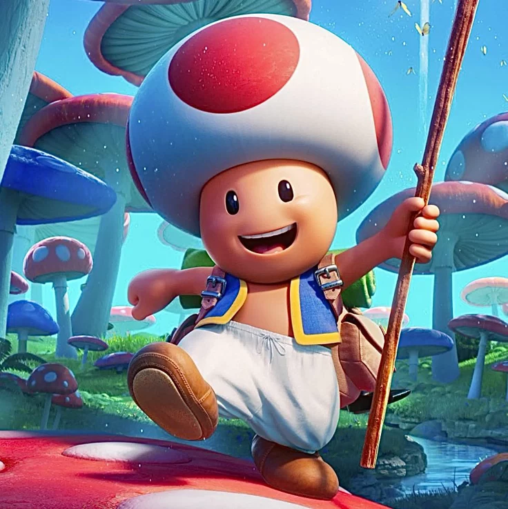 Toad Mario PFP