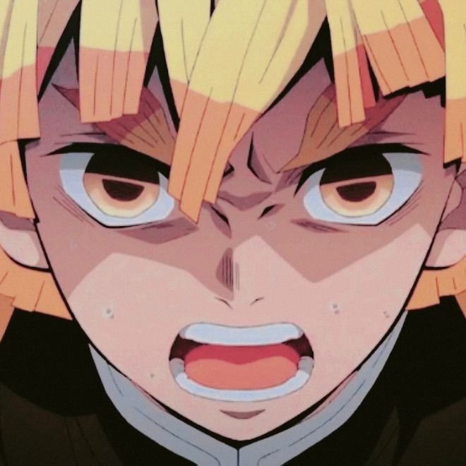 Zenitsu PFP Angry