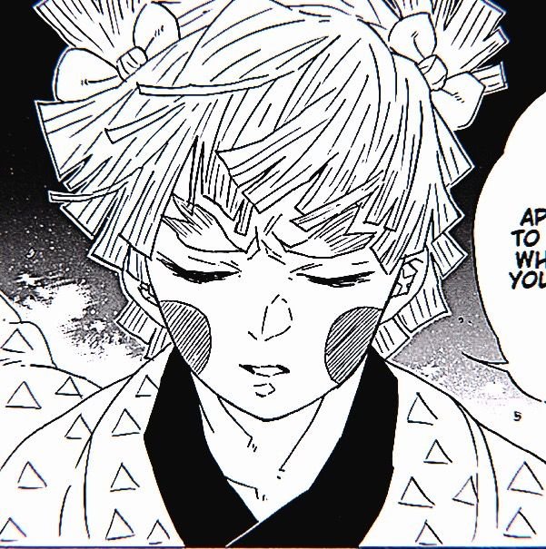 Zenitsu PFP Black And White