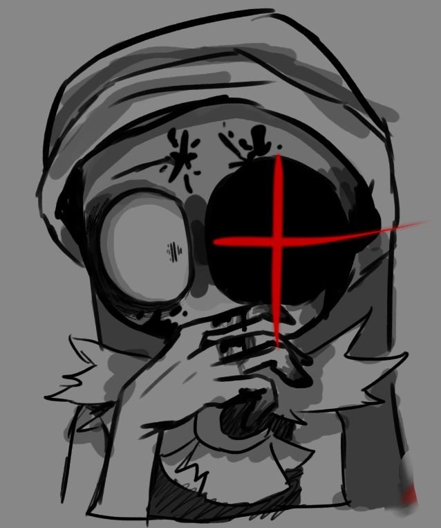Astro PFP Black and White