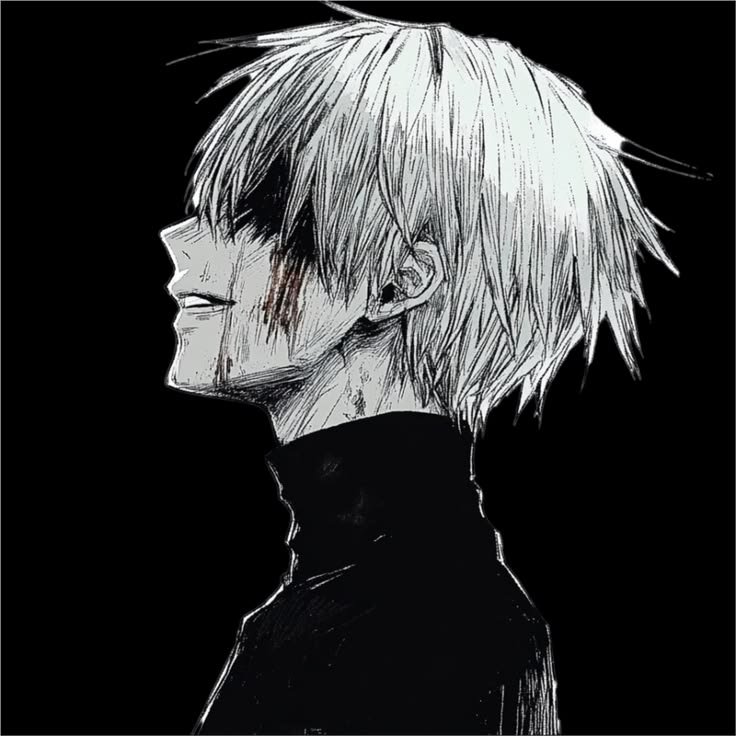 Depressed PFP Black And White