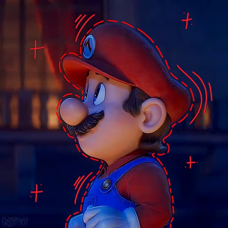 Mario PFP SMG4